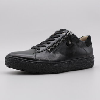 Hartjes Phil Shoe Schwarz/Schwarz/Lack/Velour