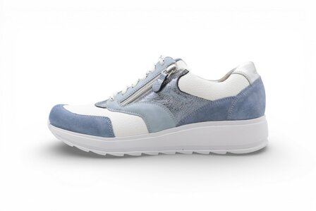 Durea Sophie zool sneaker savoia/wit