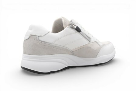 Durea Fleur Sneaker Wit/Mat Zilver