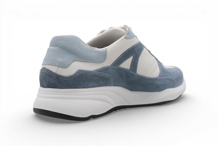 Durea Fleur Sneaker denim/wit