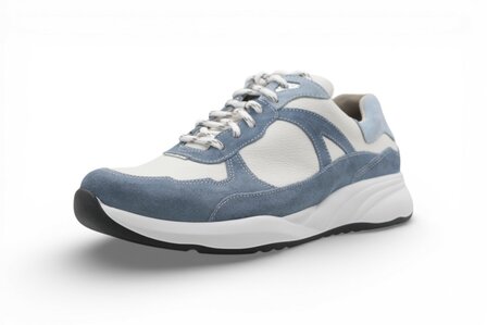 Durea Fleur Sneaker denim/wit