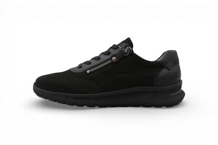 Hartjes Rap Shoe zwart met rits