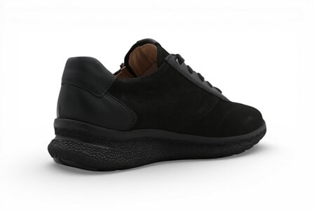 Hartjes Rap Shoe zwart met rits