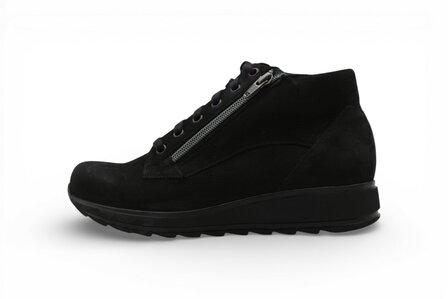 Durea Sophie Sneaker Mid Nubuck Zwart