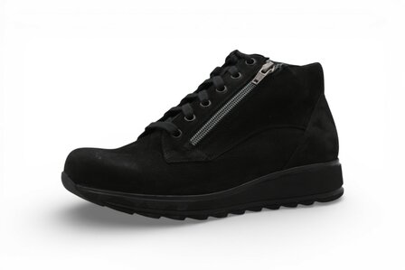 Durea Sophie Sneaker Mid Nubuck Zwart