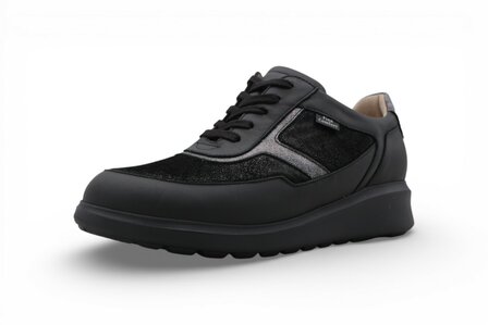Finn Comfort Arinaga Schwarz/Platin