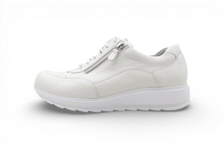 Durea Sophie zool sneaker wit sportkalf
