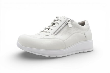 Durea Sophie zool sneaker wit sportkalf