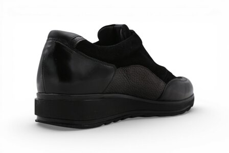 Durea Eva Sneaker Zwart/Antracite