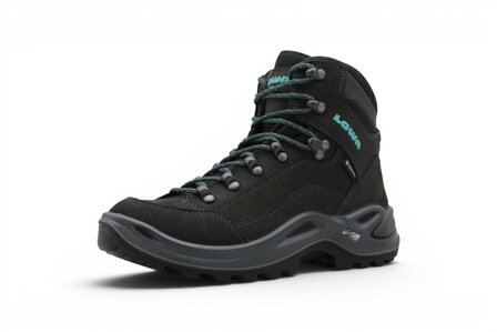 Lowa Renegade GTX Mid Ws Wide Asphalt/Turquoise