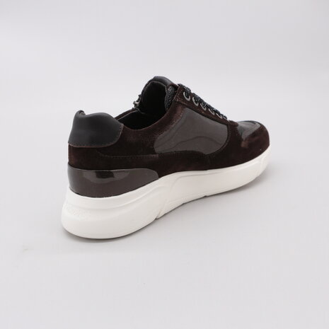 Footnotes Stacy H Sneaker Phyton Luxe d.brown