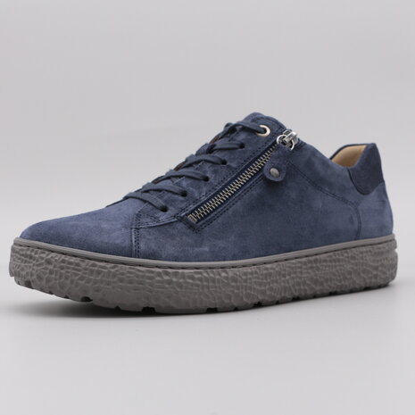 Hartjes Phil Shoe Stahlblau/Stahlblau/Velour