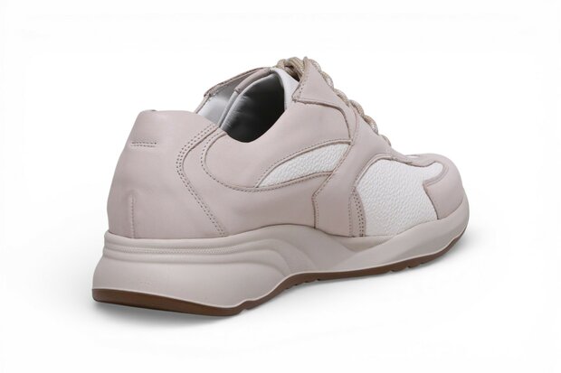 Durea Fleur sneaker off white/white/taupe