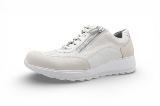 Durea Sophie zool sneaker ivoor/wit