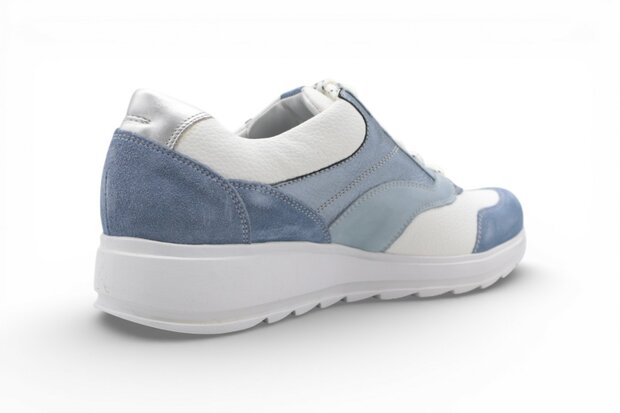 Durea Sophie zool sneaker savoia/wit
