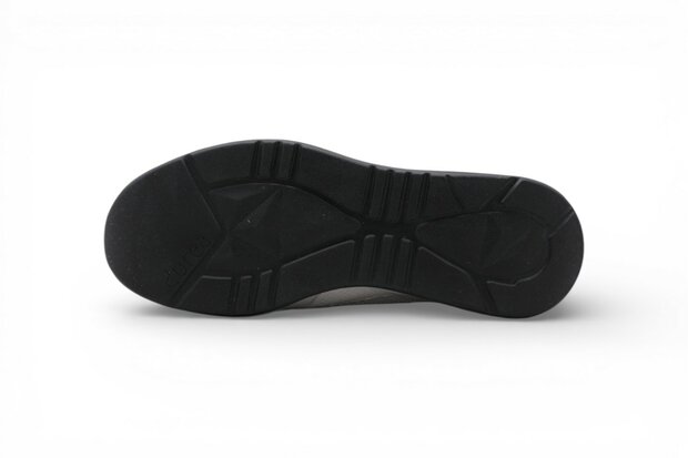 Durea Fleur Sneaker met Rits Avorio 