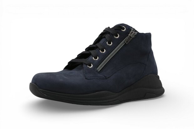 Durea Stripe Mid met rits Blauw