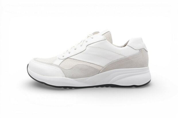 Durea Fleur Sneaker Wit/Mat Zilver