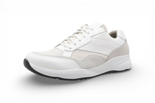 Durea Fleur Sneaker Wit/Mat Zilver