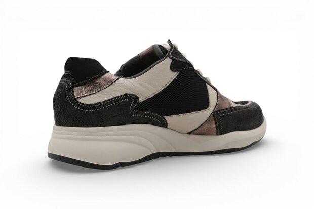 Durea Fleur Sneaker Zwart/Beige