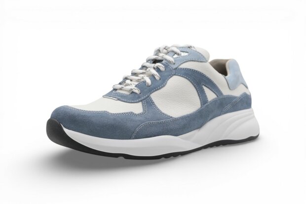 Durea Fleur Sneaker denim/wit