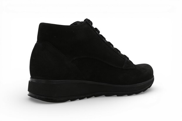 Durea Sophie Sneaker Mid Nubuck Zwart