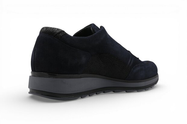 Durea Eva Sneaker laag Marine/Zwart