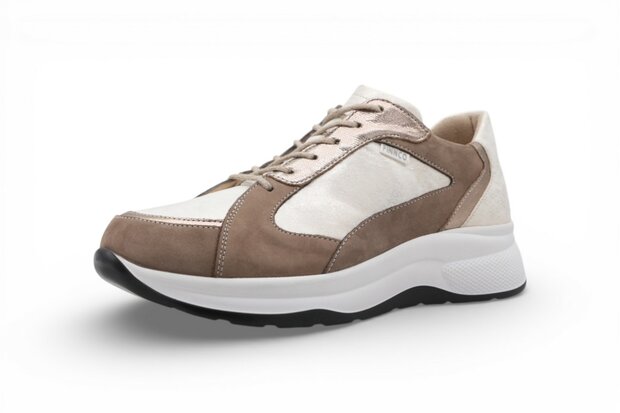 Finn Comfort Piccadilly truffel/oro