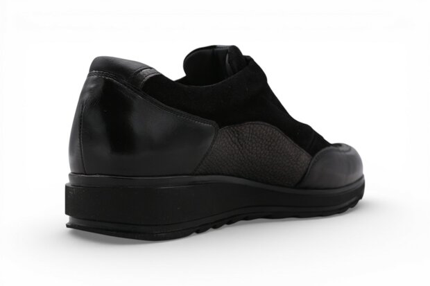 Durea Eva Sneaker Zwart/Antracite