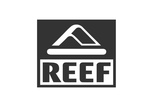 Logo Reef slippers. Reef slippers kopen