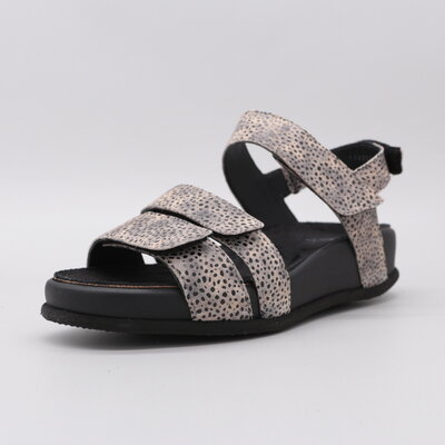 Durea Sandaal Taupe Print