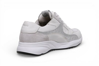Durea Fleur sneaker wit/zilver