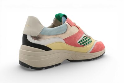 Piedi Nudi Talla Corallo Multi