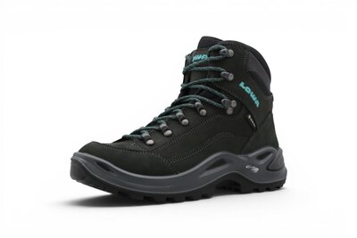 Lowa Renegade GTX Mid Ws Wide Asphalt/Turquoise